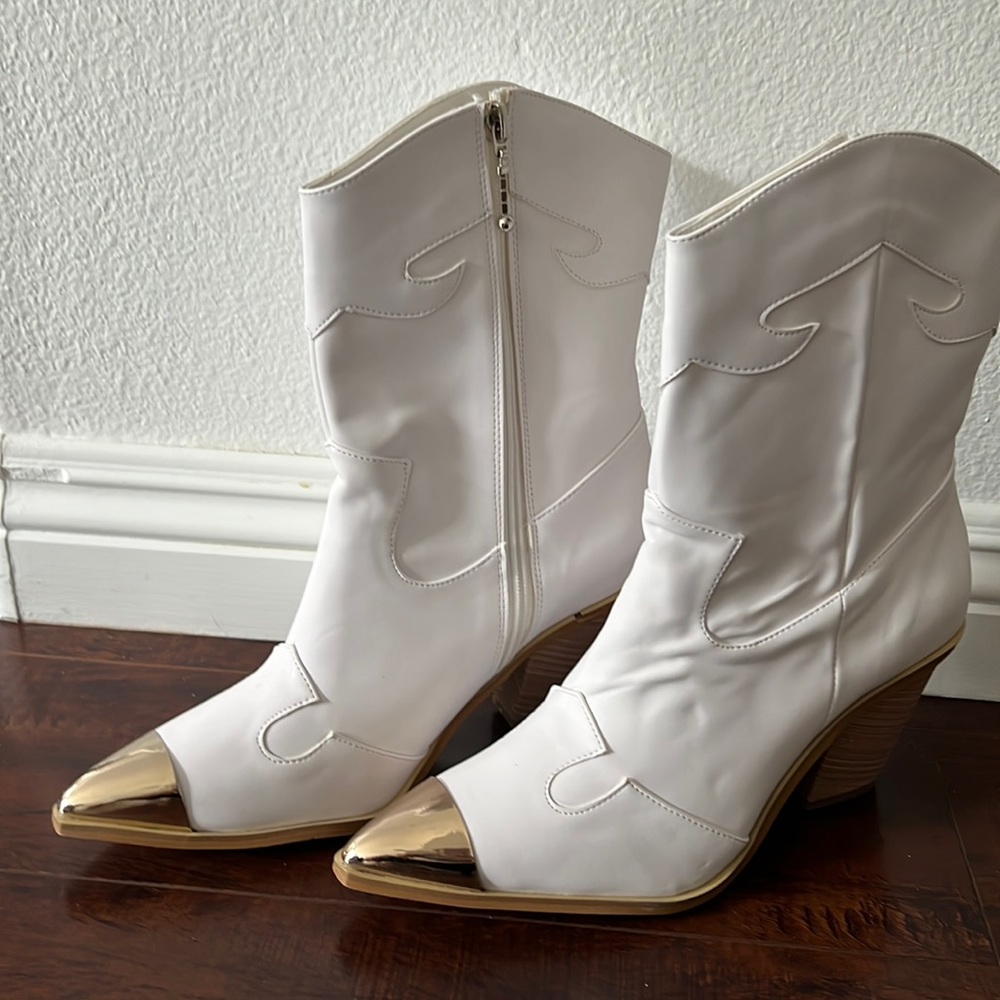 White boots